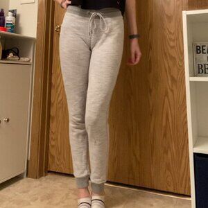 American Eagle Outfitters Gray Heather Joggers